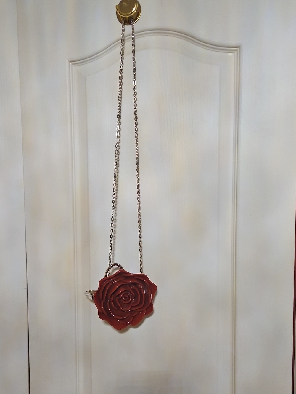 New Red Rose Clutch